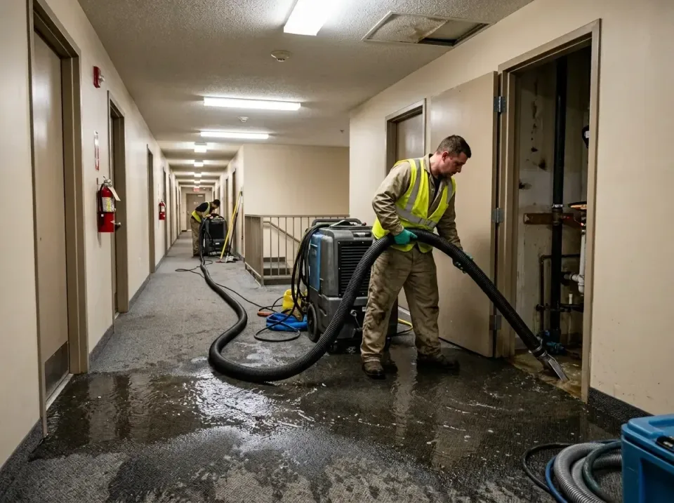multi-unit-apartment-hallway-f-005 — frequently asked questions, Emergency Burst Pipe Water Extraction & Removal in Grantsvi…